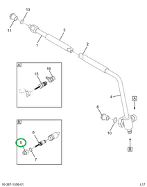 2504118C1 CAP RERIG FTG M10 X 1.25