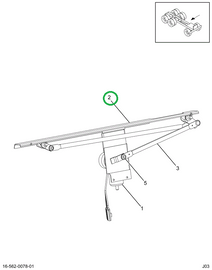 2504146C91 BRACKET W/S WIPER MTR MTG