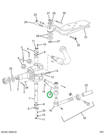 2504156C1 Arm, Left Steering