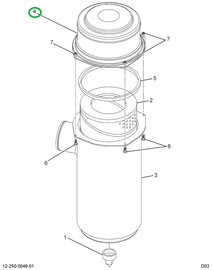 2504380C1 COVER AIR CLEANER