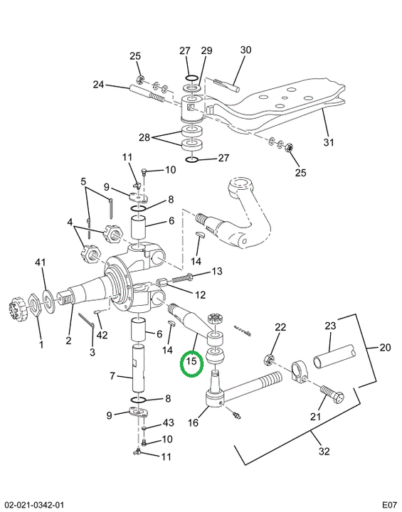 2504532C1 ARM TIE ROD RT