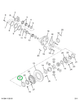 2504871C1 BEARING CUP DIFF SIDE