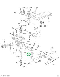 2505053C91 ARM-TIE ROD LT
