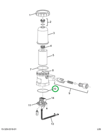 2505089C1 RING O BOTTOM DAVCO HTR
