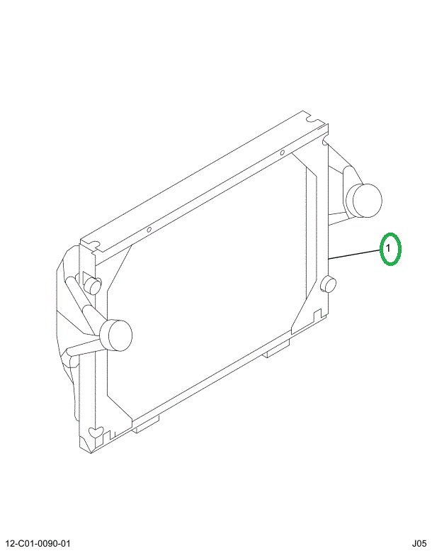 2505157C1 RADIATOR ASM