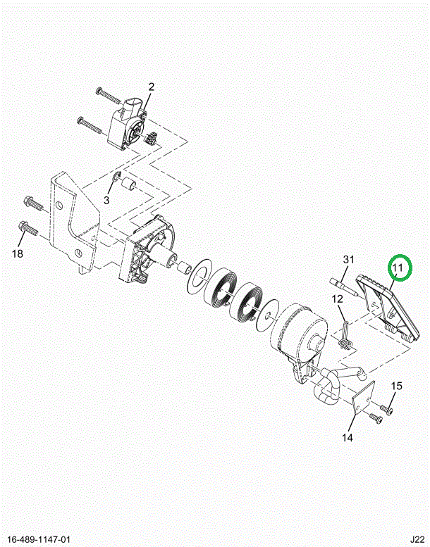 2505175C1 SENSOR,PEDAL ACCELERATOR