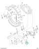 2505246C91 BRACKET BRK CAMSHAFT & CHAMBER