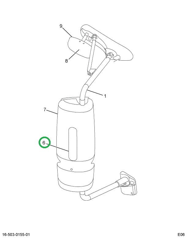 2505295C1 REFLECTR,REFLECTOR MIR HD RH