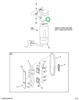 2505305C4 BRACKET RH BRT CBL CB W/GSKT