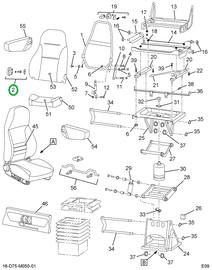 2505360C91 KNOB,KIT SEAT BACK RECLINE KNO
