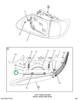 2505362C1 RING HEAD LIGHT BEZEL RET