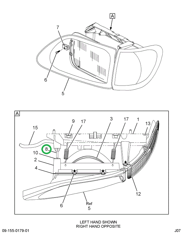 2505364C1 SCREW HEAD LIGHT ADJ