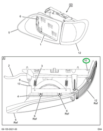 2505365C1 RETAINER STUD