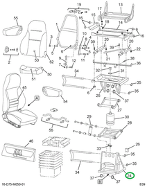 2505382C1 BASE SEAT MTG LOWER