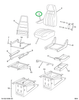 2505470C1 BUSHING SEAT ARM SPACER