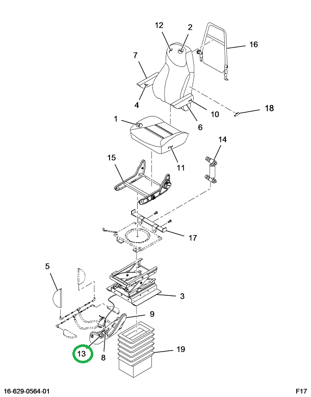 2505476C1 VALVE AIR L-PRESS GRY HNDL LUM