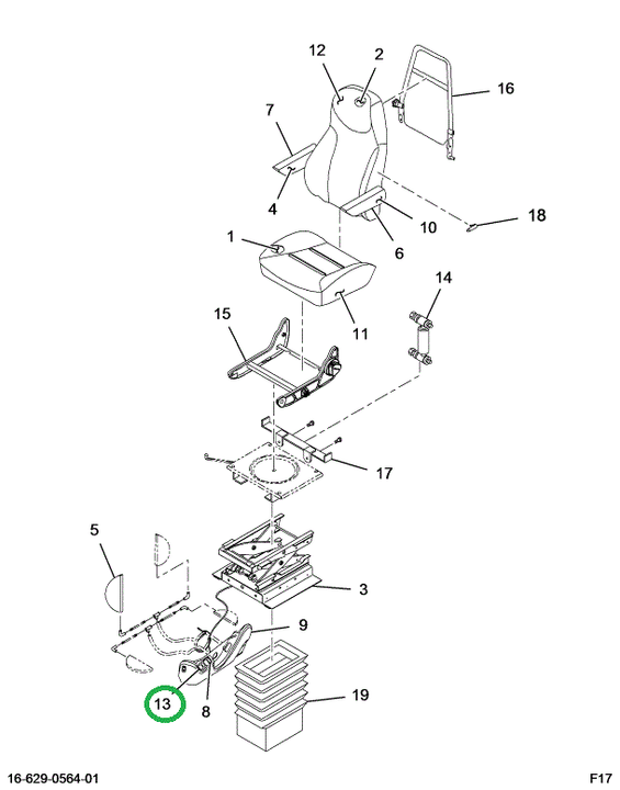 2505476C1 VALVE AIR L-PRESS GRY HNDL LUM