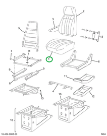 2505577C91 CUSHION SEAT GREY VN/VN