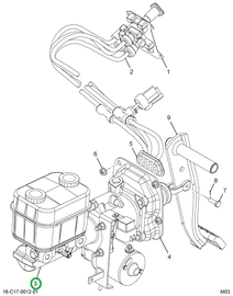 2505685C91 CYLINDER,KIT DCM BOOSTER LESS