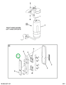 2505818C2 GLASS ASSY MIR PRPRTRY FLT HD