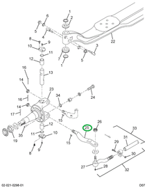2506054C1 ARM-STRG TIE ROD LT