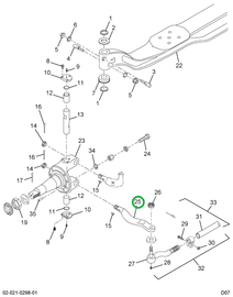 2506056C1 ARM-STRG TIE ROD LT
