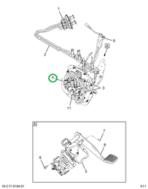 2506079C91 VALVE BRAKE*E8P TRACTOR