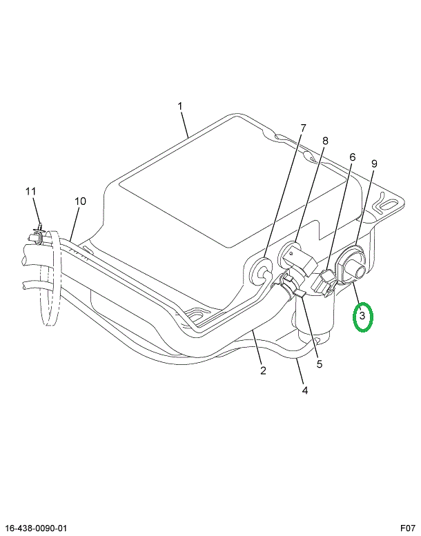 2506101C1 GAUGE FLUID LEVEL SENSOR