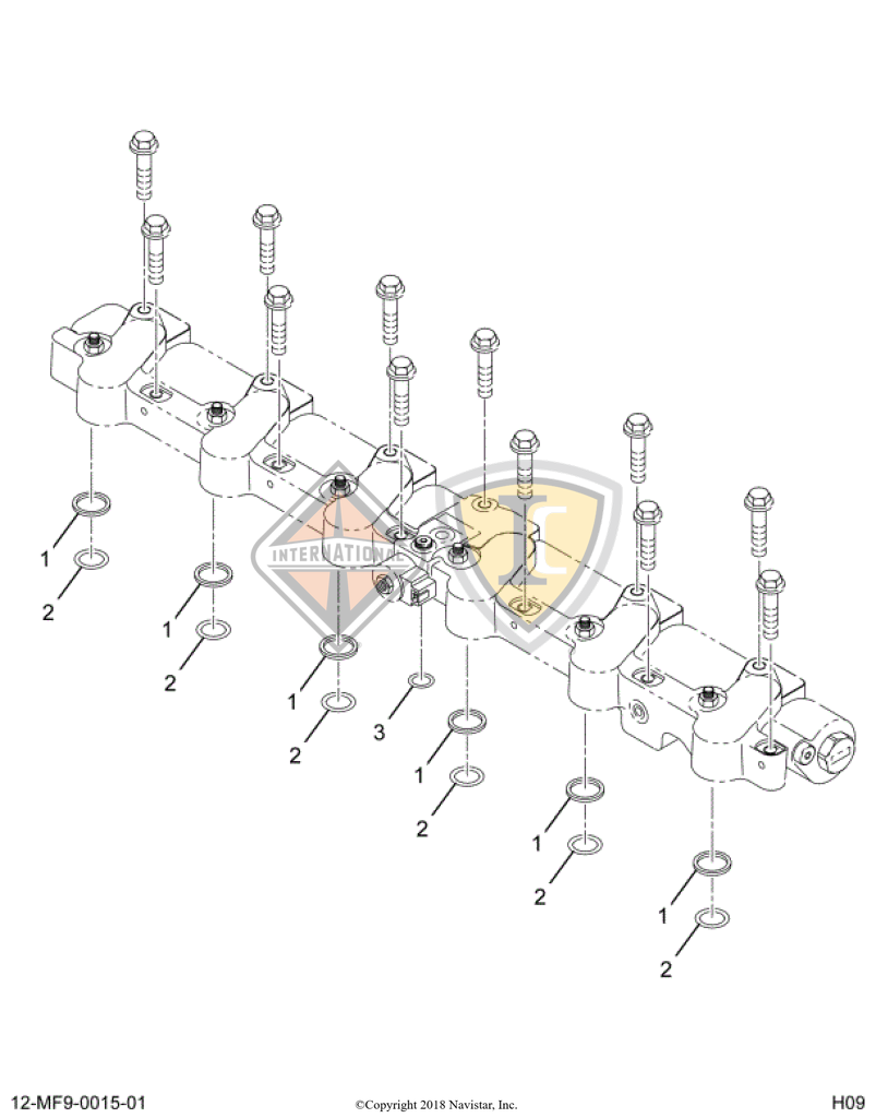 2512239C91 SEAL,KIT, HP OIL RAIL SEALS