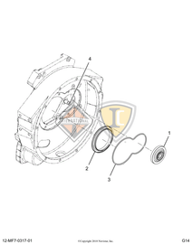 2512869C91 COVER,KIT,PWR STRG / IDLER SHA