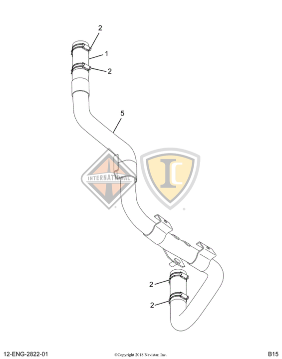 2514576C91 SEAL,KIT, COOLANT CROSSOVER  T