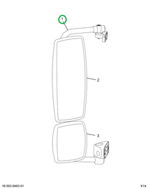 2514654C1 BRACKET ASY, MAN UHT BLACK LH