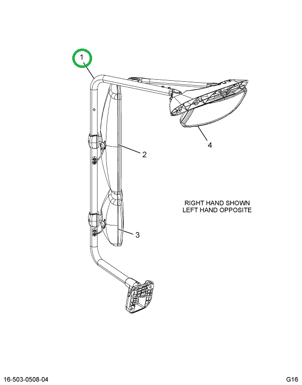 2514660C91 HOUSING, BLACK, REMOTE OPTION