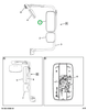 2514661C91 HOUSING, CHROME,  MANUAL OPTI