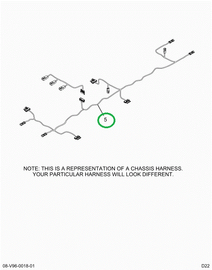 2514828C91 Harness, Master,  N13 Forward,