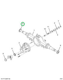 2514851C1 SHAFT, AXLE