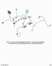2515046C91 Harness, Master, Cab To Engine