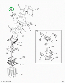 2515066C1 Rest, Arm Assembly, Right Hand