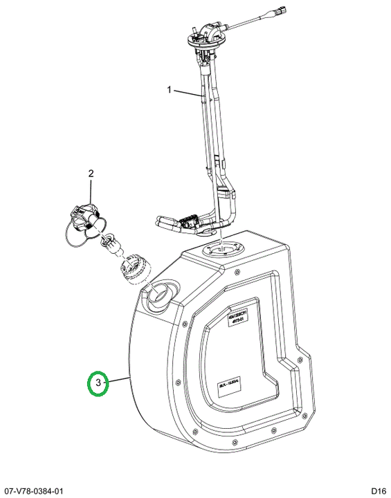2515186C1 Tank, Def, 15.5 Gal