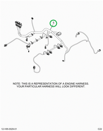 2515287C91 Harness, Master, Cab To Engine
