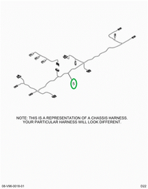 2515305C91 Harness, Wiring, Transmission,