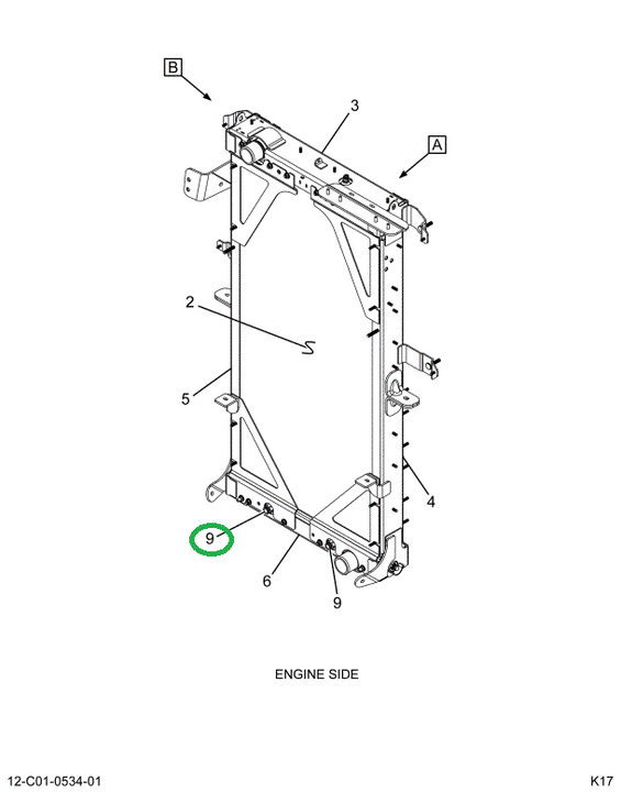 2515425C91 Kit, Service. Fitting /isolato