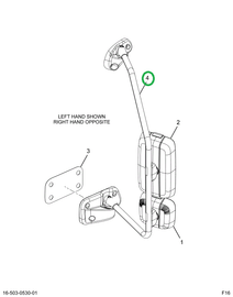 2515494C91 BRACKET,BRKT ASY,RH,BLK,MAN,HT
