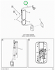 2515516C91 BRACKET ASSY, RH, CHR, RMT, HT