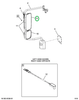2515521C1 BRACKET,MIRROR HEAD, MAIN, NH,