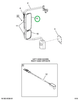 2515523C1 BRACKET,MIRROR HEAD, MAIN, LH,