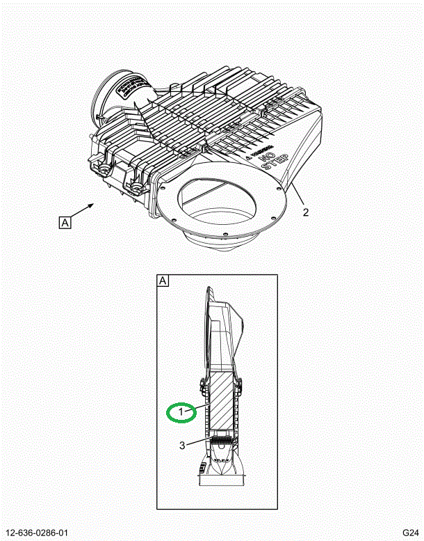 2515573C1 FILTER,ELEMENT AIR FILTER