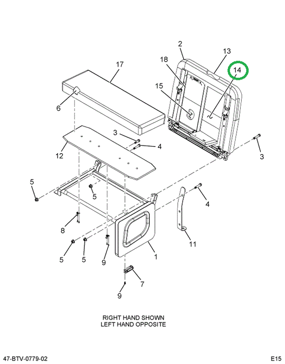2515747C91 Pad, Ics Pocket Assembly, Gen4