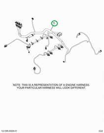 2515844C91 Harness, Master,  Harness Isb