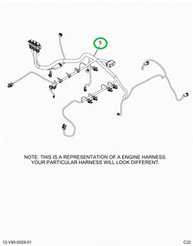 2515845C91 Harness, Master,  Harness Isb